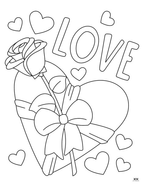 Choose from 100 different Valentine's Day coloring pages. Hours of coloring fun for your little ones. All pages are FREE. Print from home! Coloring Pages Love, Free Printable Valentines Tags, Kawaii Coloring Book, Coloring Pages Preschool, Super Mario Coloring Pages, Valentines Day Drawing, Swear Word Coloring Book, Valentines Day Coloring Page, Shark Coloring Pages