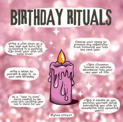 Birthday Rituals, Witchy Birthday, Mountain Witch, Magia Das Ervas, Wiccan Magic, Spiritual Journals, Magic Spell Book, Witch Spirituality, Wiccan Spell Book