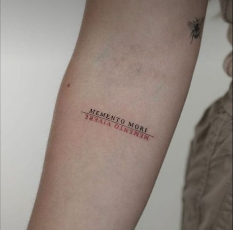 Stoism Tattoo, Morior Invictus Tattoo, Memento Mori Tattoo Women, Momento Mori Memento Vivere Tattoo, Vengeance Tattoo, Stoicism Tattoo Ideas, Memento Mori Memento Vivere Tattoo, Stoicism Tattoo, Stoic Tattoo Ideas