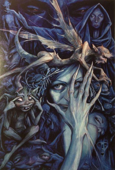 Fortuna Sworn, Fae Wild, Fantasy Feast, David Hockney Art, Evil Fairy, Fairies And Elves, Brian Froud, Celtic Mythology, Outdoors Tattoo