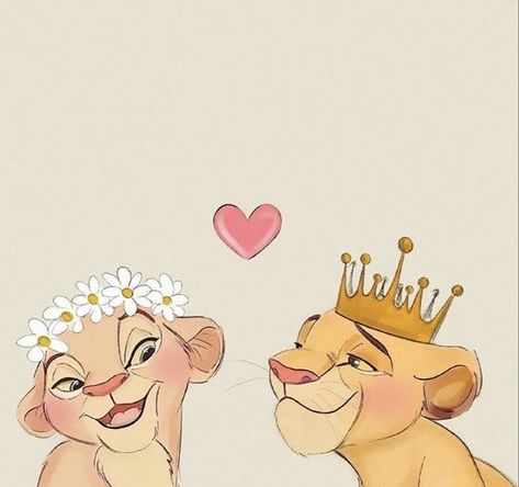 loved you for a long time ♥️ Lion King Cartoon, Lion King Pictures, Simba And Nala, Il Re Leone, Lion King Art, Sketch Artist, Disney Lion King, Draw Sketch, Pinturas Disney