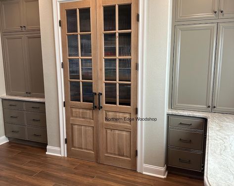 Custom Wooden Doors, Pantry Doors, Antique Design, French Doors, Raised Panel French Doors, Farmhouse Door, French Country Door, Pocket Door - Etsy French Doors To Office, French Doors Farmhouse, French Pocket Door, French Pantry Doors, Door French Country, French Country Doors, French Pantry, Solid French Doors, Home Office Doors