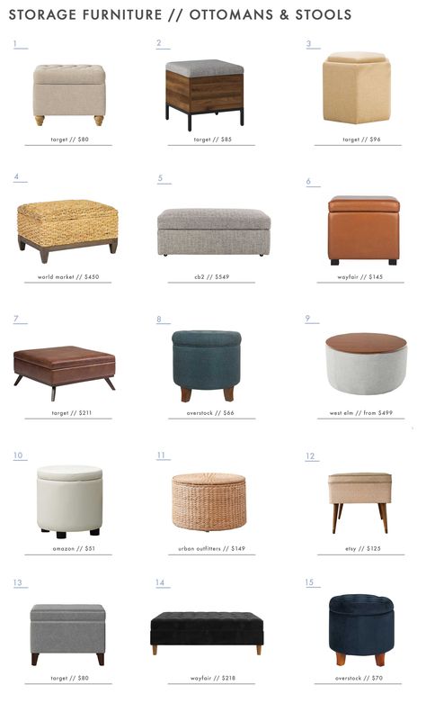 Lift Top Ottoman Table, Living Room Decoration Ideas, Interior Design Per La Casa, Bantal Sofa, Small Space Living Room, Emily Henderson, Home Decor Living Room, Decor Living Room, Small Space Living