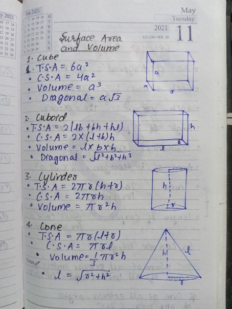 Class 10 Maths Formula, Class 9th Maths Formula Sheet, Surface Area And Volume Formulas, Math Formula Sheet, Surface Area And Volume, Formula Sheet, Study Meaning, Area Formula, Geometry Formulas