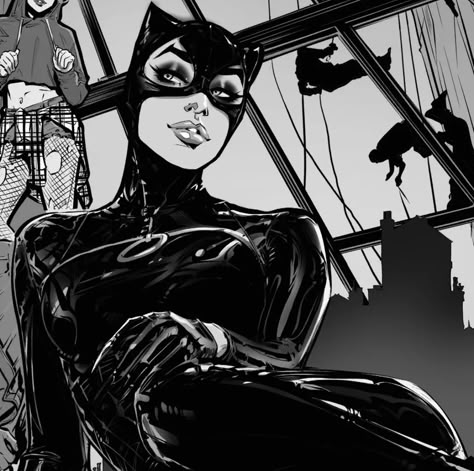 Catwoman Pfp, Catwoman Costume, Catwoman Comic, Rose Calloway, Catwoman Selina Kyle, Cat Women, Batman Arkham Knight, Dc Icons, Batman And Catwoman