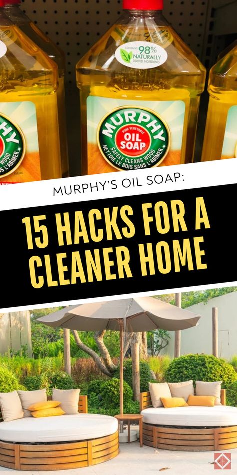 Discover the power of Murphy’s Oil Soap with these 15 cleaning hacks. Perfect for tackling tough grime and making your home shine, these tips are a game-changer. Save this pin for the best cleaning hacks using Murphy’s Oil Soap! Murphys Oil Soap Uses, Microwave Sponge, Insect Repellent Homemade, Murphy Oil Soap, Murphys Oil Soaps, Squeaky Floors, Best Cleaning Hacks, Natural Cleaner, Deep Cleaning Hacks