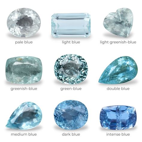 Aquamarine Aesthetic Gem, Aquamarine Tattoo, Aquamarine Properties, Enlightenment Tattoo, Perry Winkle, The Caribbean Islands, Aqua Mermaid, Gemstones Chart, Gem Tattoo