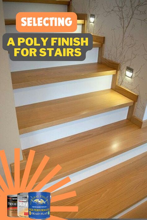 polyurethane for stairs Stair Finishes, Painting Wooden Stairs, Autumn Drive, Grandmillennial Style, Oak Stairs, Painted Stairs, Wood Stairs, Wooden Stairs, Wood Filler