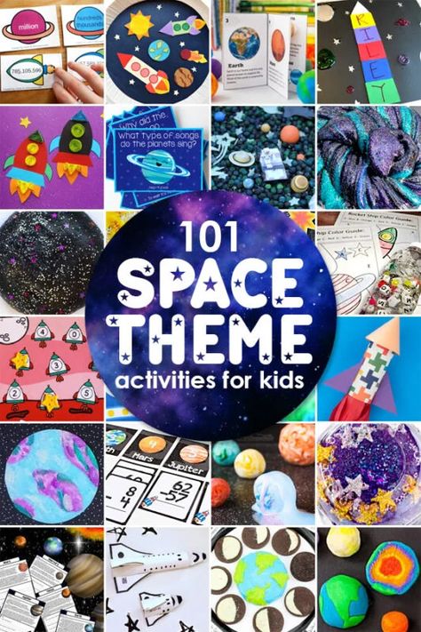 Space Theme Week Activities, Astronaut Activities For Kids, Space Themed Activities For Kids, Space Themed Games, Space Theme Activities, Books About Space, Space Math, Space Books For Kids, Summer Education