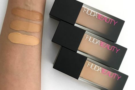 Foundation Aesthetic, Huda Beauty Foundation, Hair Shopping, Makeup Backgrounds, Huda Beauty Makeup, Dior Makeup, High End Makeup, Nude Makeup, Foundation Shades