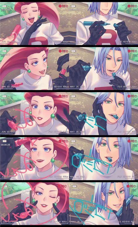 Get ready for troubles! Jessie and James - 9GAG Equipe Rocket Pokemon, James Pokemon, Jessie And James, Pokemon Team Rocket, Pokemon Team, Pokemon Comics, Pokemon Funny, 캐릭터 드로잉, Pokemon Teams