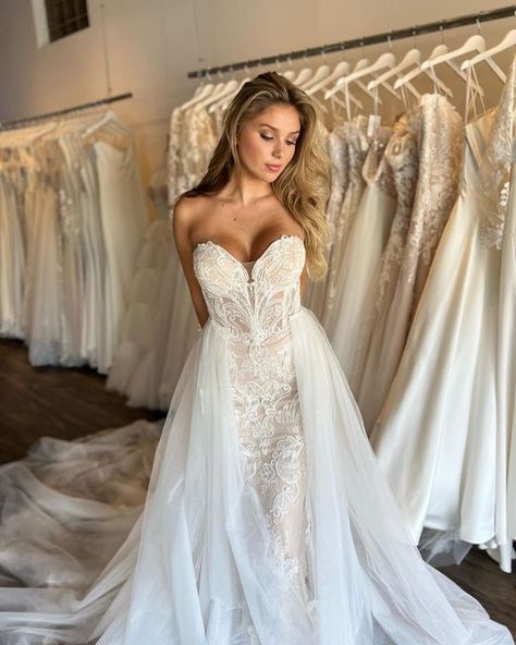 Overskirt Wedding Dress, Wedding Gown Tulle, Wedding Gown Strapless, Tulle Overskirt, Wedding Dress Strapless, Future Planning, North Florida, Wedding Dress Lace, Wedding Dresses Strapless