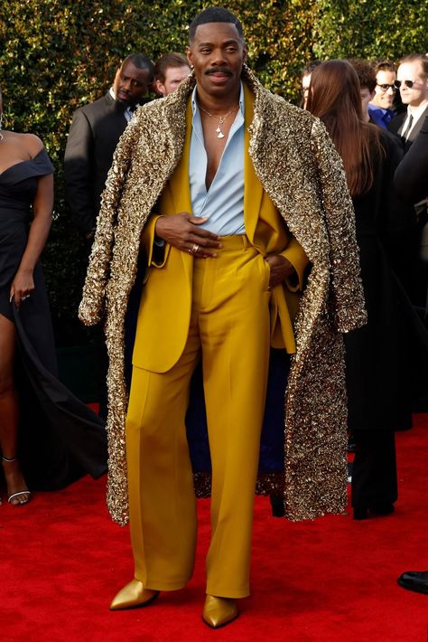 Critics Choice Awards 2024: Looks From the Red Carpet - The New York Times Colman Domingo, Critics Choice Awards, Critic Choice Awards, Red Carpet Outfits, Studio 54, Streetwear Men Outfits, Black Men Fashion, Choice Awards, Red Carpet Looks