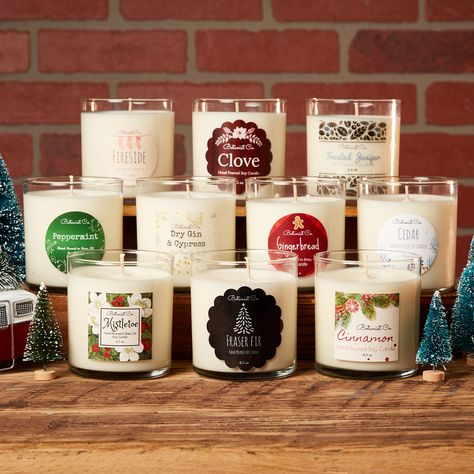 Ready to start making your holiday Christmas candles? Check out our Top 10 Holiday Candle Scents for 2020, along with some new featured scents you can pick up from our friends at CandleScience and free Avery templates to create your perfect holiday candle labels. #AveryProducts #AveryWePrint #HolidayPlanning #Candles #HolidayCandles #ScentedCandles #DIYCandles #GiftIdeas #DIYGiftIdeas #CandleMaker Holiday Candle Scents, Holiday Scented Candles, Xmas Candles, Holiday Decor Thanksgiving, Dollar Tree Christmas Decor, Soya Mumu, Christmas Scented Candles, Candle Scents, Holiday Candle