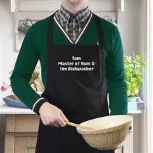 Black Personalised Apron Dad Apron, Black Apron, Special Symbols, Bbq Apron, Personalized Kitchen, Personalized Aprons, Aprons For Men, Bbq Grill, Item Number