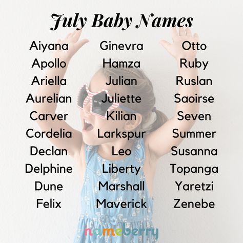 Holidays In July, Quotes Parenting, Roblox Characters, Parenting Girls, Parenting Boys, Baby Name List, Fantasy Names, July Baby, Names Baby