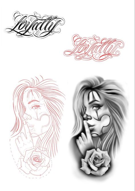 Explore ThE DeViLs iNk taTToo 666's board Tattoo stencils and ideas, followed by 273 people on Pinterest. See more ideas about tattoo Portrait Stencil Tattoo, Realism Tattoo Stencil With Reference, Payasa Tattoo Stencil, Tattoo Stencil And Reference, Chicano Woman Tattoo Design, Tattoo Outlines For Women, Loyalty Tattoo Stencil, Chicano Flash Tattoo, Chicano Style Tattoo Design