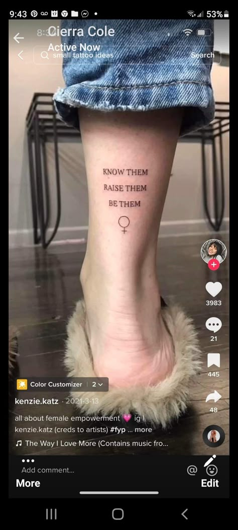 Liberal Tattoo Ideas, Women Rights Tattoo, Liberal Tattoo, Womens Rights Tattoo, Taylor Swift Feminist Tattoo, Liberation Tattoo, Women Empowerment Tattoo, Women Tattoos Feminist, Smash The Patriarchy Tattoo