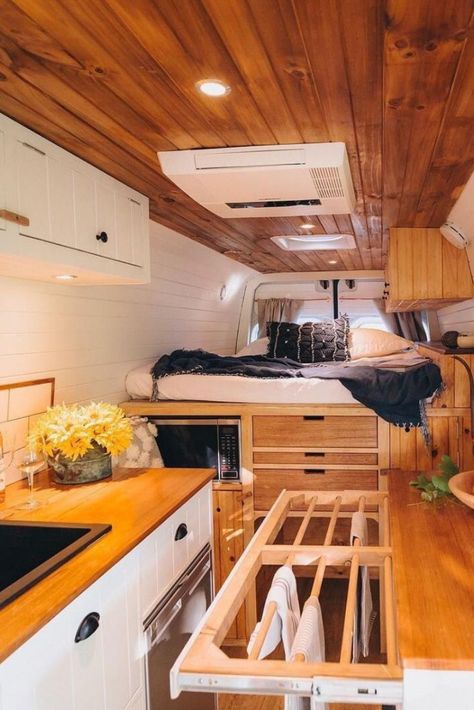 Caravan Conversion, Scamp Trailer, Motorhome Interior, Camper Van Ideas, Kombi Home, Van Conversion Interior, Sprinter Camper, Campervan Life, Build A Camper Van