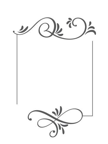 Calligraphy decorative hand drawn vintage vector frame and borders. Design illustration for book, greeting card, wedding, print Calligraphy Borders, Card Border, Wedding Borders, Colorful Borders Design, Front Page Design, Paper Art Design, Bond Paper Design, Wedding Print, Page Borders Design