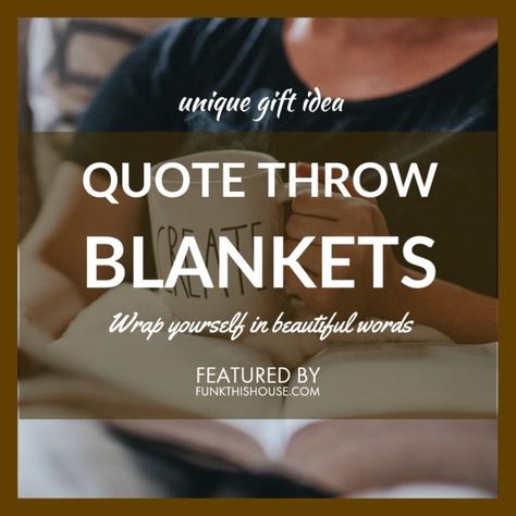 When you want to honor that special someone but want to do it with something a little different, give a quote throw blanket as a gift. #throwblanket #quotes #uniquegiftidea #funkthishouse Blanket Quotes Funny, Blanket Sayings Gifts, Blanket Poem Gift Ideas, Cute Saying For Blanket Gift, Blanket Sayings, Blanket Gift Ideas, Blanket Quotes, Amazon Trending Products, Homemade Blankets