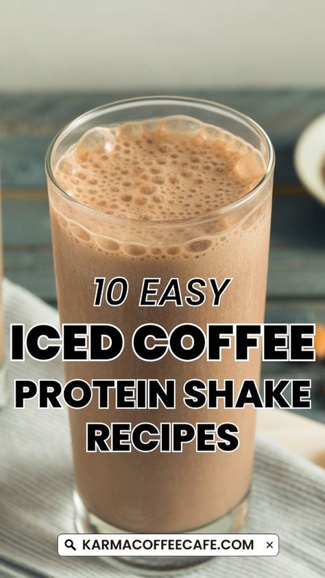 Enjoy our easy iced coffee protein shake recipes, perfect for a quick and healthy breakfast or snack. These shakes are packed with protein and coffee goodness, offering a delightful way to boost your energy levels any time of day. Best Morning Protein Shake, Protein Shakes Using Premier Protein, Protein Shake Iced Coffee Recipes, Protein Shake With Instant Coffee, Iced Coffee With Premier Protein Shake, Coffee And Protein Drink, Smoothie Recipes Using Premier Protein Drink, Coffee Premier Protein Shake Recipes, Protein Powder Iced Coffee