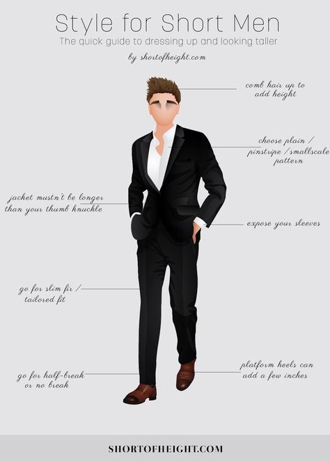 Photoshoot Angles, Suits For Short Men, Urban Fashion Editorial, Fashion Infographic, Urban Wear Women, Men's Fashion Tips, Short Men, Short Men Fashion, Men Style Tips