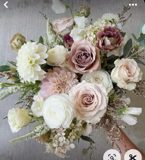 Pale Pink Wedding Flowers, Eastington Park, Neutral Wedding Flowers, Forest Theme Wedding, Neutral Wedding Colors, Mauve Wedding, White Wedding Theme, Dusty Rose Wedding, Bridal Bouquet Flowers