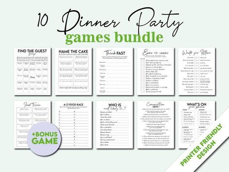 Table Party Games, Adult Ice Breakers, Dinner Party Games For Adults, Dinner Party Starters, Conversation Starter Questions, Icebreaker Questions, Icebreaker Games, Dinner Party Games, Party Games For Adults