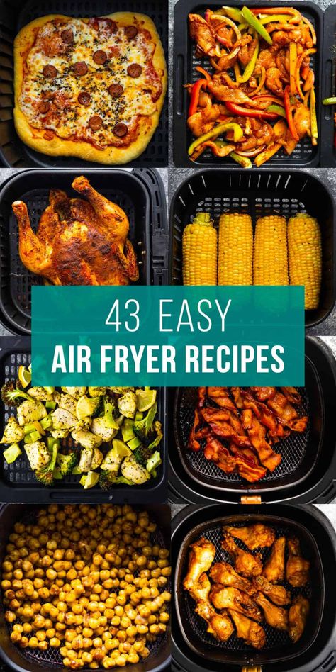 Few Ingredient Air Fryer Recipes, Dual Zone Air Fryer Recipes, Things To Make In Air Fryer, Instant Pot Air Fryer Recipes, Ninja Airfryer, Instant Pots, Easy Air Fryer Recipes, New Air Fryer Recipes, Plats Healthy