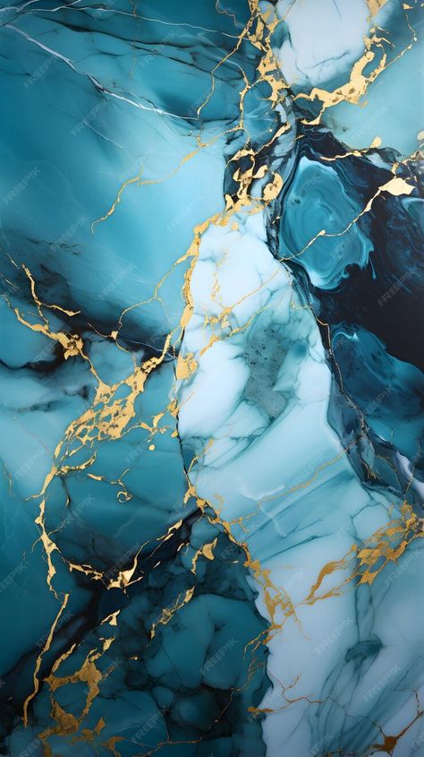 Gold Abstract Wallpaper, Blue Marble Wallpaper, Marble Effect Wallpaper, Iphone Dynamic Wallpaper, 2160x3840 Wallpaper, Action Painting, Abstract Art Wallpaper, Marble Wallpaper, Marble Background