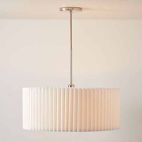 Study Bar, Plug In Pendant Light, Fabric Pendant, Drum Light, Drum Pendant Lighting, Cord Set, Metal Canopy, Cfl Bulbs, Drum Chandelier