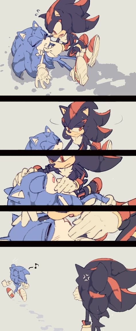 Sonadow Fanart Comic, Sonadow Fanart Kiss, Sonic X Shadow Fanart Comic, Sonic And Shadow Comics, Sonicxshadow Fanart, Sonic X Shadow Fanart Kiss, Top Sonic X Bottom Shadow, Shadow X Sonic Comic, Shadow X Sonic Kiss