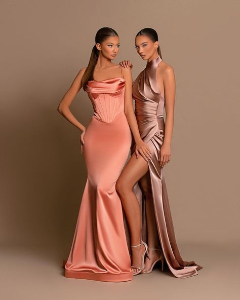 Satin Bridesmaid Dresses Long, Halter Bridesmaid Dress Long, Dress For Bridesmaid, Silk Evening Gown, Halter Bridesmaid Dress, Formal Occasion Dress, Prom Dresses Long Mermaid, Bridesmaid Dresses Long, Mermaid Prom Dress