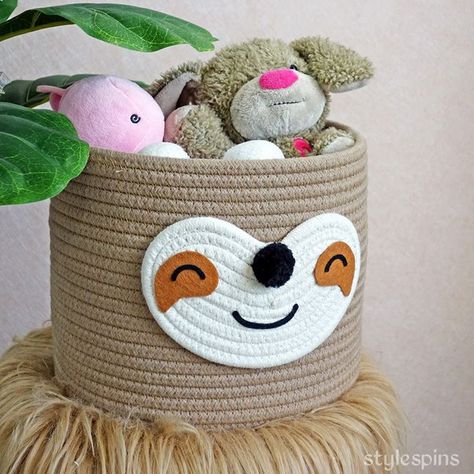 Homewares Small Sloth Basket for Baby Diaper Organizer, Baby Laundry Baskets, Nursery Storage, Kids Room Organizer, Woodland Nursery Decor, Dog Cat,christmas decor ideas, fall nail designs, winter outfits, christmas crafts,  christmas nails,  thanksgiving,  christmas gift ideas,designs, art trendy, ugg fits, outfits,  home decor, Ugg Fits, Baskets Nursery, Baby Laundry Basket, Pet Toy Storage, Storage Nursery, Diaper Organizer, Nail Designs Winter, Nails Thanksgiving, Modern Baskets