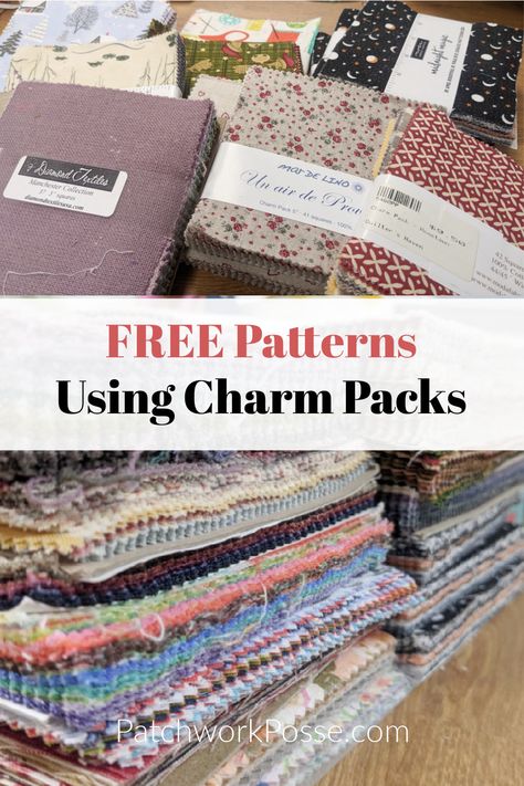 35  Free Charm Pack Quilt Patterns 44 Quilts Made With Charm Packs, Free Charm Pack Quilt Patterns, Charm Pack Quilt Patterns Free, Free Mini Quilt Patterns, Charm Square Quilt Patterns Free, Large Quilt Blocks, Missouri Star Quilt Pattern, Charm Pack Projects, Free Quilt Patterns Printables