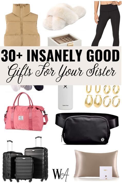 Find the perfect gifts for your sister that she will obsess over. Discover amazing and trendy options that will make her feel extra special. #GiftsForSister #AmazingGifts #TrendyPicks Best Sister Christmas Gifts, Best Gifts For Sister, Sister Christmas Presents, 22 Birthday Gifts, Best Gift For Sister, Sister Birthday Gifts, Sister Birthday Presents, Christmas Presents For Girls, Unique Gifts For Sister