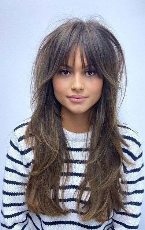 fringe medium length haircut, fringe haircut female, side fringe hairstyle, blunt fringe, cropped fringe, full fringe, curtain bangs, choppy fringe, textured fringe, fringe haircut, haircuts with fringes, haircuts with bangs, swept fringe Full Fringe Hairstyles, Side Fringe Hairstyles, Choppy Fringe, Shoulder Length Straight Hair, Beyonce Hairstyles, Long Fringe Hairstyles, Braid Hairstyle Ideas, Hairstyles Reference, Beyonce Hair