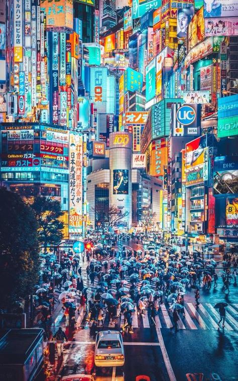 Tokyo Photography, Tokyo City, Japan Street, Japan Photography, Cyberpunk City, Japon Illustration, Japan Aesthetic, Aesthetic Japan, Futuristic City