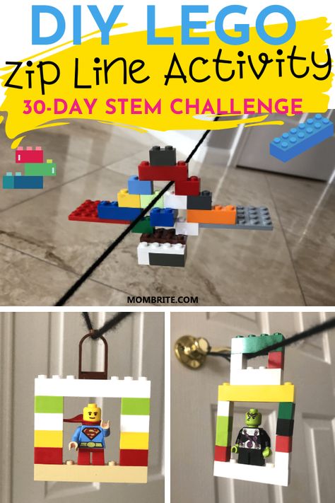 Lego Fun Ideas, Lego Stem Activities, Lego Stem, Lego Camp, Lego Challenge, Diy Lego, Lego Club, Lego Activities, Stem Challenge