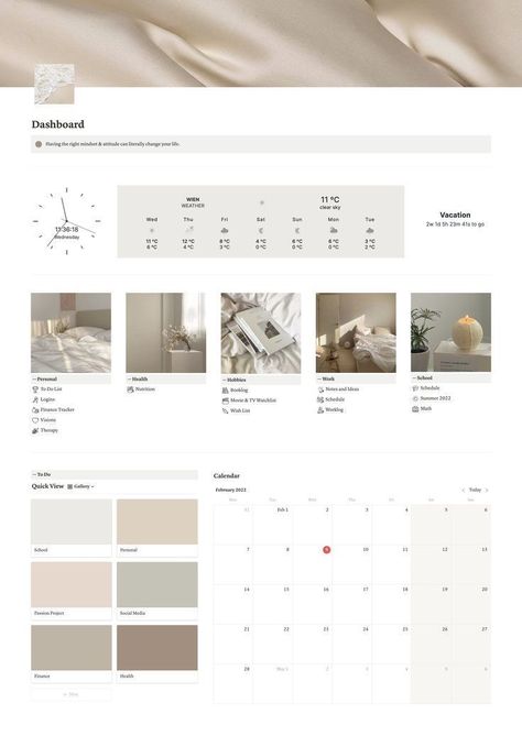 Minimalist Notion, Notion Aesthetic, Aesthetic Planner, Notion Dashboard, Idea Aesthetic, Notion Planner, Planner Minimalist, Digital Organization, Small Business Planner