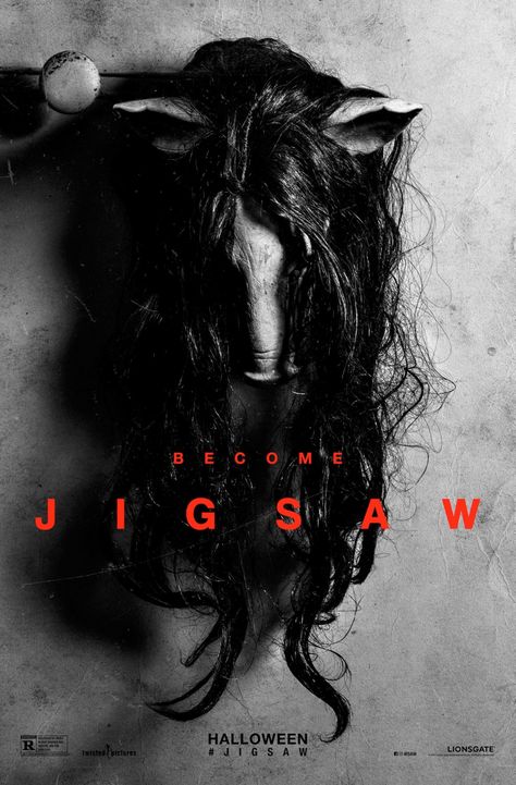 Jigsaw Movie, Horror Movies Characters, Tam Film, Jigsaw Saw, Saw Film, Full Mon, Laura Vandervoort, Play A Game, Horror Movie Posters