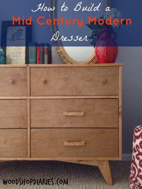 Diy Dresser Plans, Woodshop Diaries, Diy Mid Century Modern, Dresser Base, Diy Mid Century, Diy Shutters, Hometalk Diy, Upholstered Couch, Build Projects