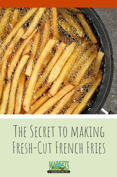 French Fries Recipe Deep Fryer, Best Potato For French Fries, Making French Fries From Potatoes, Home French Fries Recipe, Crispy Deep Fried French Fries, Making Fries From Potatoes, At Home French Fries, Deep Fryer French Fries, How To Make Perfect French Fries