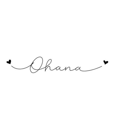 Ohana Collar Bone Tattoo, Cute Ohana Tattoos, Small Ohana Tattoo Ideas, Small Cousin Tattoos, Family Related Tattoos, Simple Family Tattoos, Mini Tattoos Family, Cousin Tattoos Meaningful, Ohana Tattoos