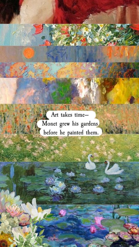 Monet Claude, Monet Art, Arte Van Gogh, Monet Paintings, Wow Art, Quotes Art, Cute Wallpaper Backgrounds, Connect With People, Claude Monet