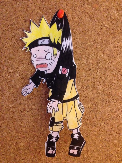 Gojo Paper Crafts, Gojo Pixel Art, Diy Naruto, Anime Diys, Anime Crafts Diy, Paper Child, Anime Diy, Otaku Room, Anime Decor