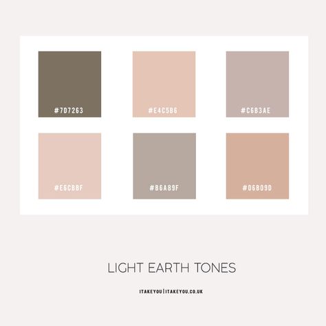 Earth Tone Color Combos For Minimalist bathroom 1 - I Take You | Wedding Readings | Wedding Ideas | Wedding Dresses | Wedding Theme Light Earth Tones Palette, Light Earth Tone Color Palette, Color Palette For Bedroom, Earth Tones Bathroom, Light Earth Tones, Earth Colour Palette, Tone Color Palette, Peach Bathroom, Nude Color Palette