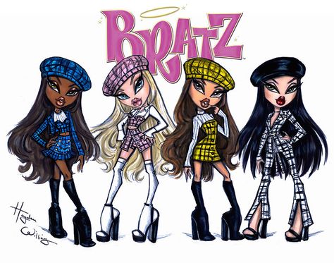 Bratz Dolls Names, Chloe Bratz Aesthetic Outfits, Bratz Doll Art, Bratz Doll Outfits Inspiration, Bratz Art, Birthday 19, Bratz Halloween Costume, Bratz Yasmin, The Bratz