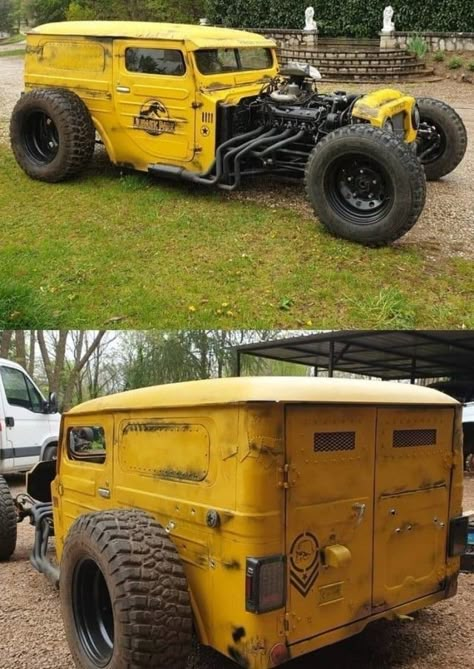 Jeep Rat Rod, Rat Rod Build, Rat Rod Pickup, Hot Rod Pickup, Vintage Pickup, Vintage Pickup Trucks, Rat Rods Truck, Custom Muscle Cars, Classic Pickup Trucks